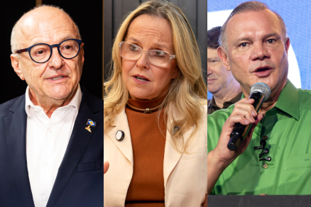 Pesquisa aponta Pivetta com 33%, Wellington com 24% e Natasha com 16,3% em Cuiabá