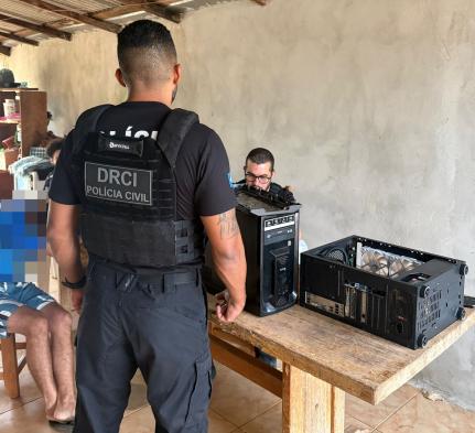 Moradores de Juína são alvos de operação por pornografia infantil na internet